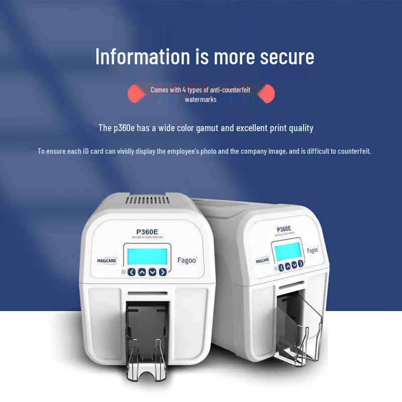 FAGOO P360e Dual-Sided IC/ID Card Printer