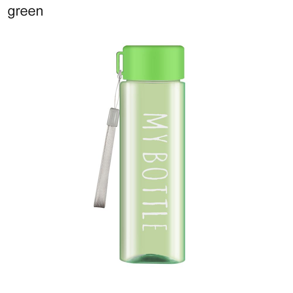 500ml Outdoor Plastic Portable Drinking Bottle Coffee Juice Cup Water Bottle Sports Water Cup