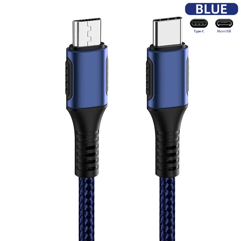 Напечатайте C к микро- кабелю для передачи данных USB-кабеля для зарядки, быстрая передача данных о зарядке Pd с функцией Otg