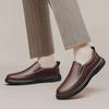 Genuine Leather Men's Loafers Casual Slip-On Walking Shoes Comfortable Male Soft Sole Flats All-match Driving Moccasins for Men