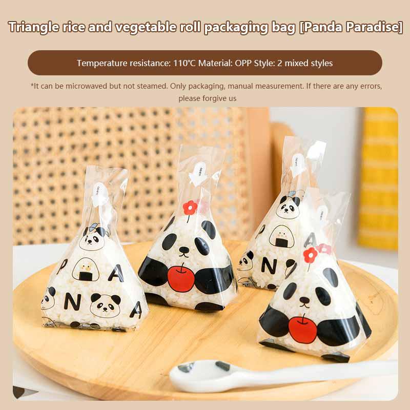 50 шт. японский треугольный рисовый шарик одноразовая упаковка мешок нори водоросли нори онигири суши мешок портативные аксессуары бэнто