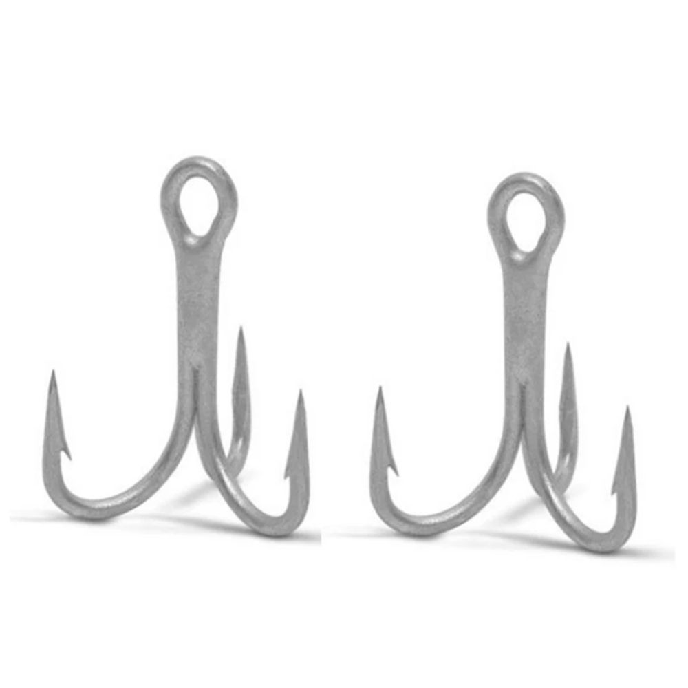 4# 6# 8# 1/0 2/0 3/0 4/0 5/0 Загиб Тройные рыболовные крючки для ловли окуня Рыболовные аксессуары VMC Рыболовный тройник Снасть