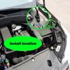 High Strength Engine Cover Props Stay Clip Holder Rack Stand For 206 208 301 308 408 2008 792843 Seamlessly Installation