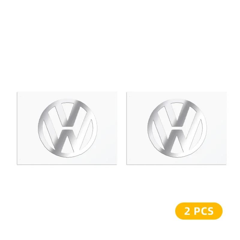 VW For Volkswagen Car Logo Metal Stickers Decorat Emblem For Volkswagen GOLF 5 Tiguan Polo Golf 6 Golf 7 Jetta Magotan Bora Scir