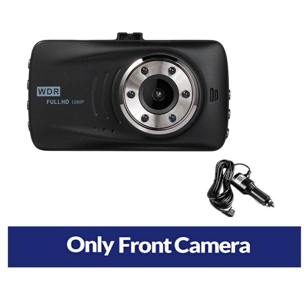 Автомобильный видеорегистратор 1080P Full HD Видеорегистратор Камера заднего вида Двойной объектив GPS WiFi Видеорегистратор Ночное видение Парковочный монитор Черный ящик