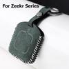 Для Zeekr 7X 001 X 007 009 007Gt Чехол для ключа автомобиля Замшевая кожаная сумка для ключей Защитная крышка для автомобильного пульта Деккоративные аксессуары