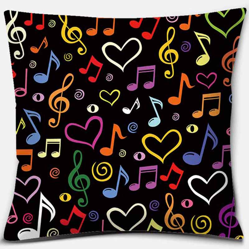 Квадратная наволочка с радужным принтом, домашний декор, автомобильный диван, наволочка