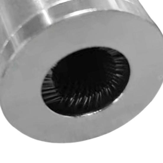 Copper Pipe Cleaner Full Metal Drill Tube Cleaning Brush Rustproof Corrosion Resistant Copper Tube Pipe Cleaning Brush Tool