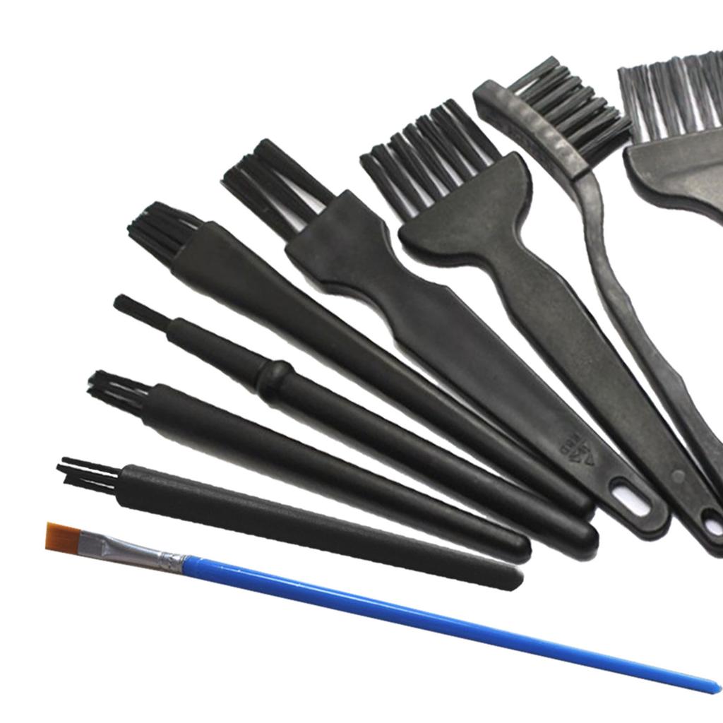 10pcs Keyboard Brush Kit Prevents Static Small Cleaning Dust Brush Kit for Phone Computer Keyboard