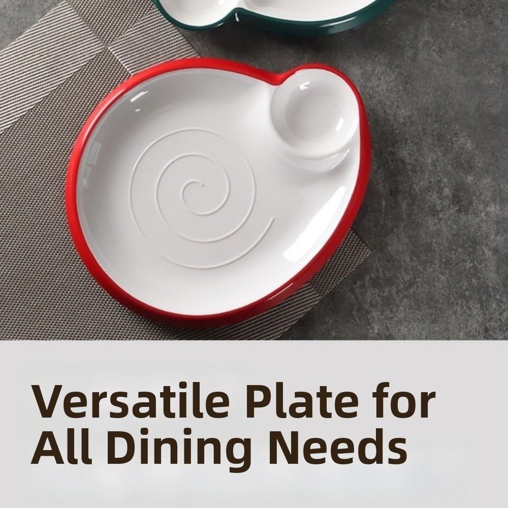 Melamine Dumpling Plate Thickened Snack Serving Tray French Fries Tray Restaurant Use