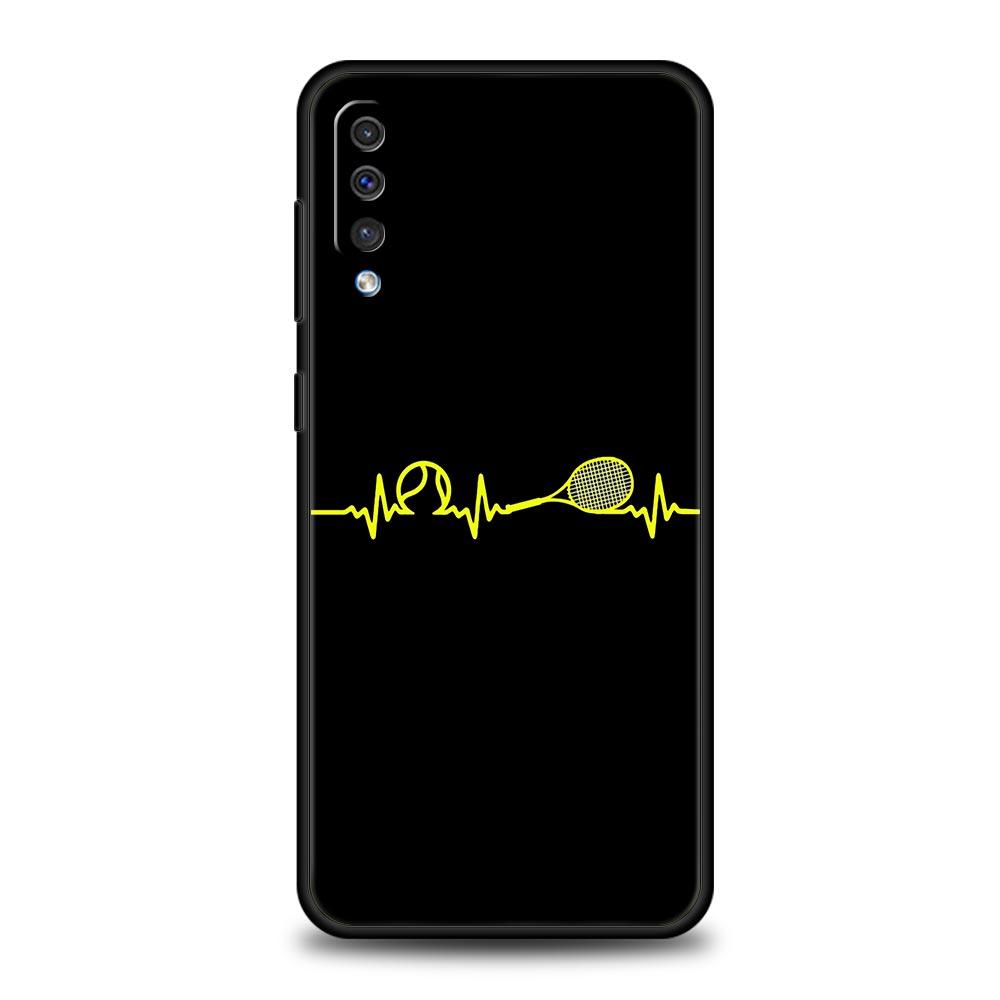 Tennis Ball Sport Phone Case For Samsung A54 A52 A24 A14 A50 A72 A70 A30 A40 A20S A20E A02S A12 A22 A34 A42 A32 5G A04s Cover