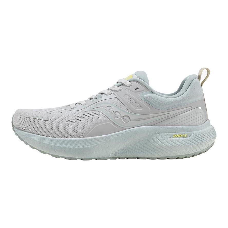 SAUCONY Surge 2 Удобные Модные Нескользящие Прочные Кроссовки с Низким Верхом для Бега Унисекс Кроссовки для бега Серый Синий S28193-2