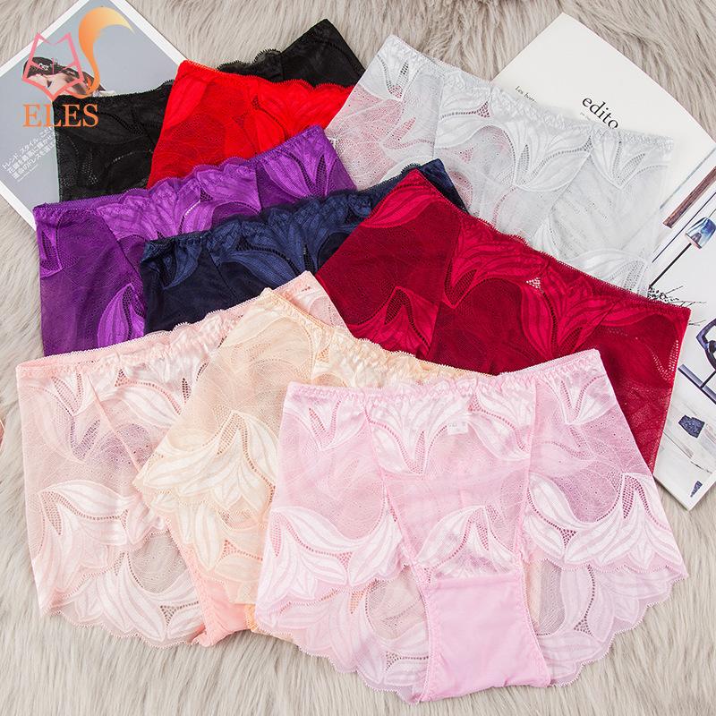 Сексуальные трусики для женщин кружевные средней талии полые приподнимающие бедра удобные трусы хлопковые женские трусики нижнее белье трусы