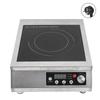 3500 Вт Портативная индукционная варочная поверхность, индукционная конфорка, настольная, с угловой панелью управления