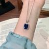 Источник 10 * 14 Культивированный драгоценный камень Подвеска Ожерелье Высокий стиль Нишевый Легкая роскошь Универсальный Дизайн Стиль Украшения