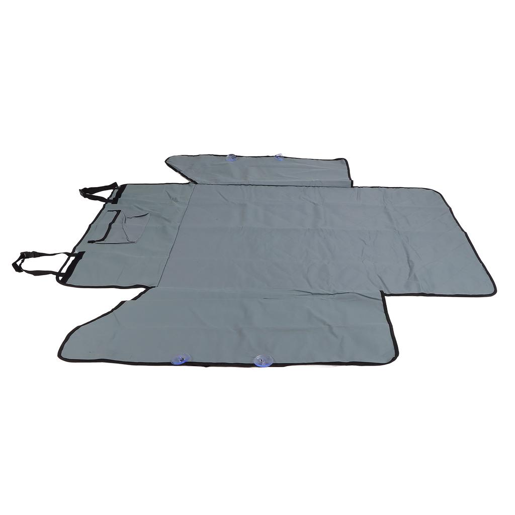 Чехол для сиденья автомобиля для собак из ткани Оксфорд, водонепроницаемый, прочный, быстрая установка, нескользящий, экономит место для собак