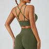 Seamless High Waist Sports Bra And Yoga Pants Set For Women With Breathable Quick Dry Fabric