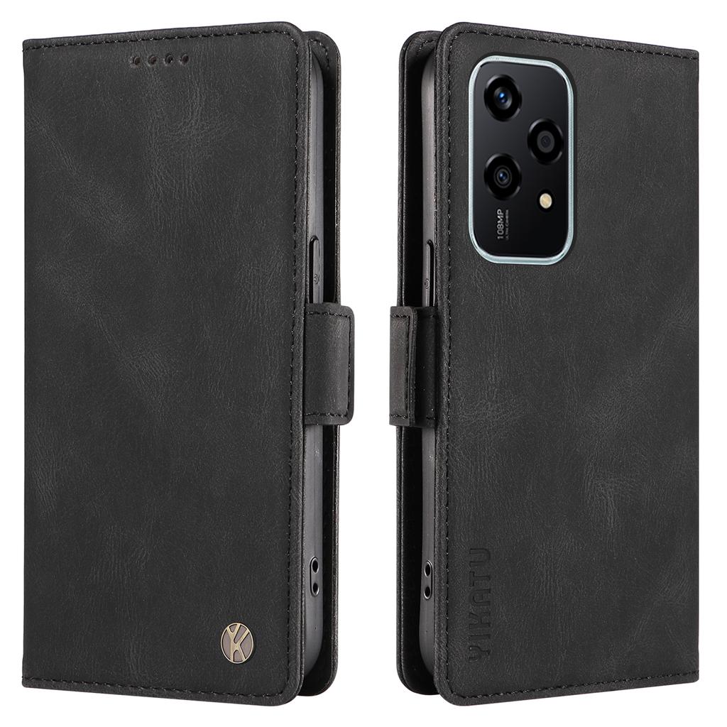 YIKATU YK-005 For Honor 200 Lite Case Card Holders Skin-Touch Leather Magnetic Clasp Phone Cover