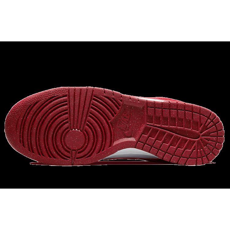 Nike Dunk Low Next Nature Gym Красные женские кроссовки Белые DN1431-101