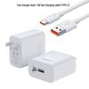 Быстрое зарядное устройство 18 В, сертифицировано 3C для Huawei, OPPO, Xiaomi, VIVO - Поддерживает все протоколы, 5 В/3 А SuperCharge