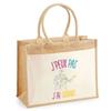 Sac De Plage - PLANETEE - Guitariste Homme J'peux Pas - Coton - 43 X 33 Cm - Imprimé En France