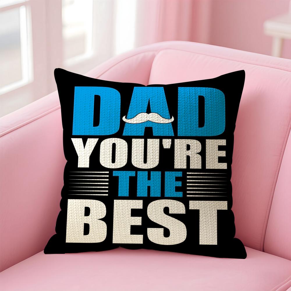 Call Me Papa Cushion Cover Comfort Sofa Bed Silky Elegant Invisible Zipper Decorative Holiday Gifts
