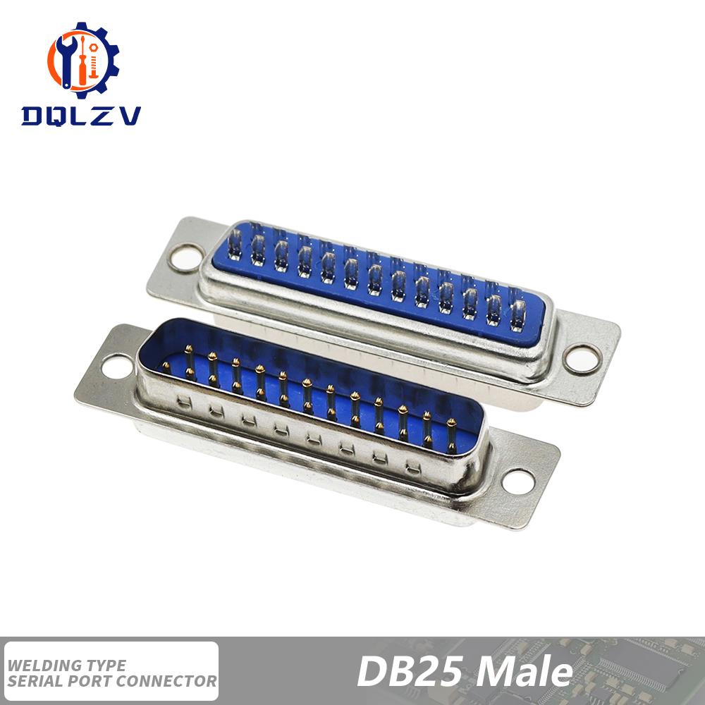 DB15 DB25 DB9 DB37 Параллельный Последовательный Порт Female/Male Паяный Разъем+Пластиковая Сборная Оболочка 37 9 15PIN VGA Адаптер