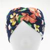 Bohemian Headband Women Boho Elastic Hairbands Sport Turban Head Wrap Cotton Bandage Beach Party Holiday Hair Accessories Fashion Summer