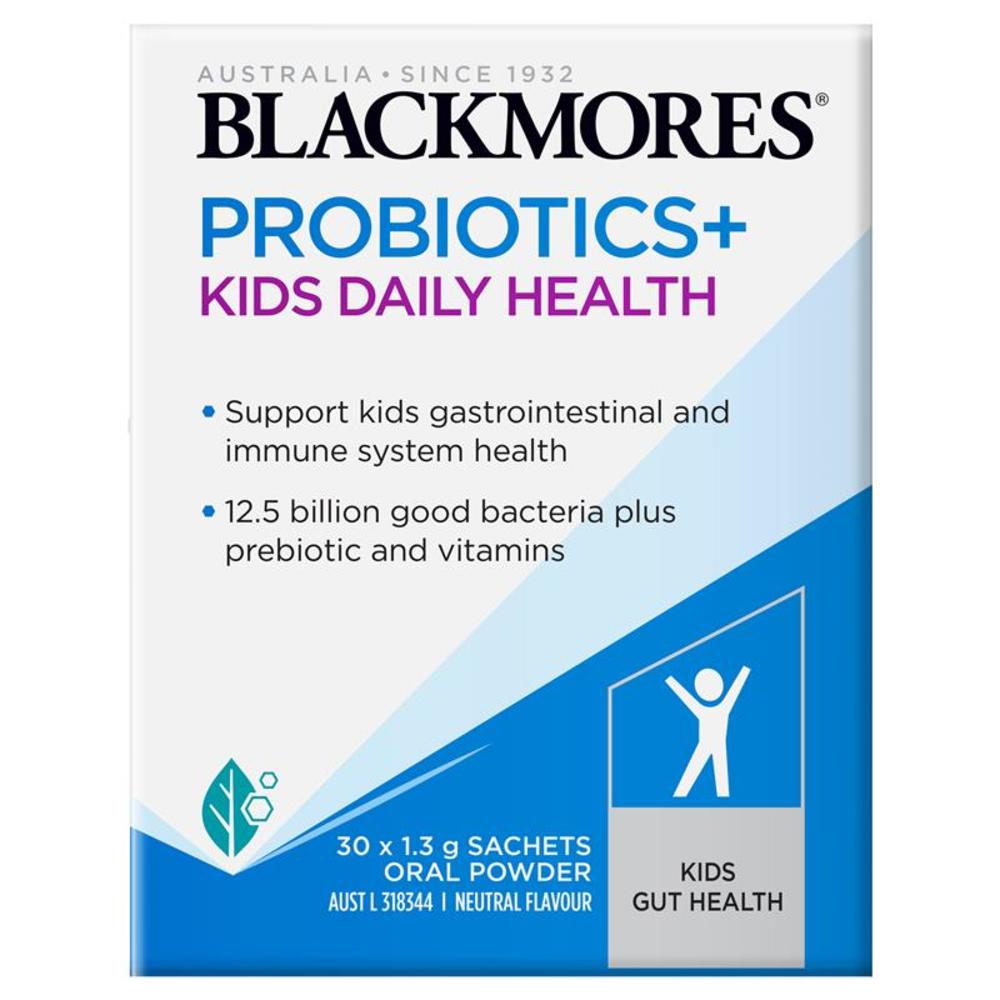 Blackmores Probiotics+ Kids Daily 30 X 1.3g Oral Powder Sachets