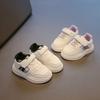 Children's Little White Shoes 2025 Spring and Autumn New Korean Version of Girls Board Shoes Boys Casual Sports Shoes Children's Shoes Fashion