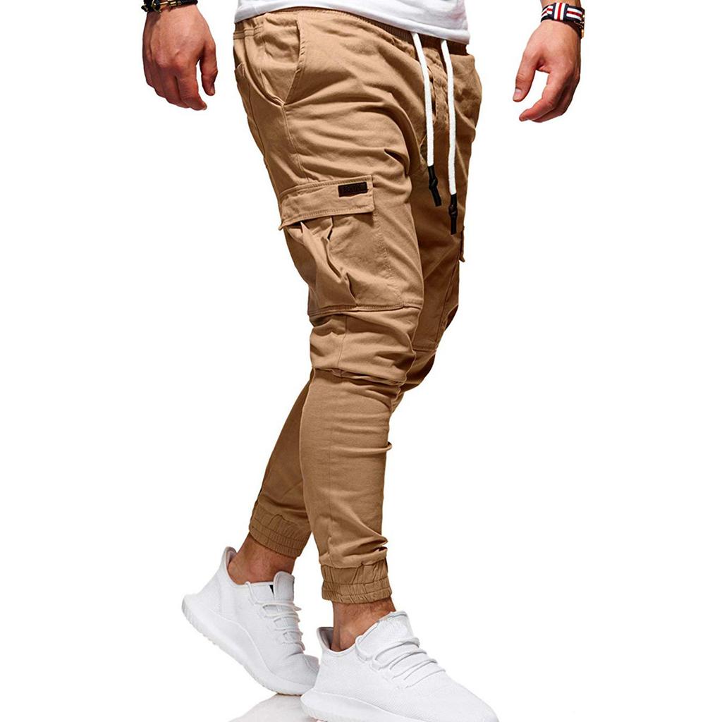 Мужские спортивные повседневные брюки для бега, легкие походные рабочие брюки, уличные брюки