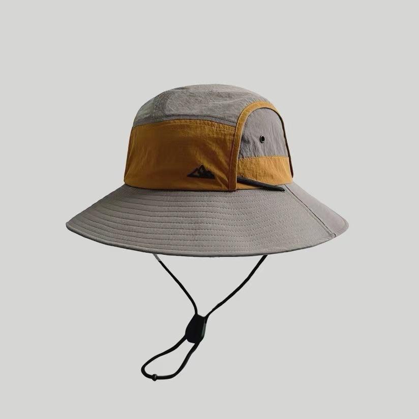 Летняя солнцезащитная шляпа для путешествий на открытом воздухе, рыбалки, альпинизма, мужская ковбойская шляпа в стиле вестерн, подходящая по цвету шляпа-ведро для женщин