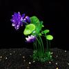 for Fish Tank Decor Plasitc Beautiful Artificial Lotus Aquatic Flower Lotus Ornaments Water Grass