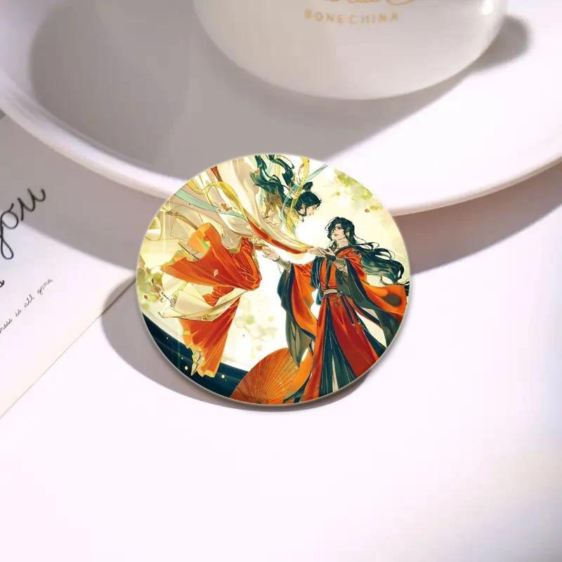 32/44/58MM Chinese Anime Tian Guan Ci Fu Brooche On Backpack Cartoon Badge Xie Lian Hua Cheng Enamel Pin Jewelry Accessorie Gift