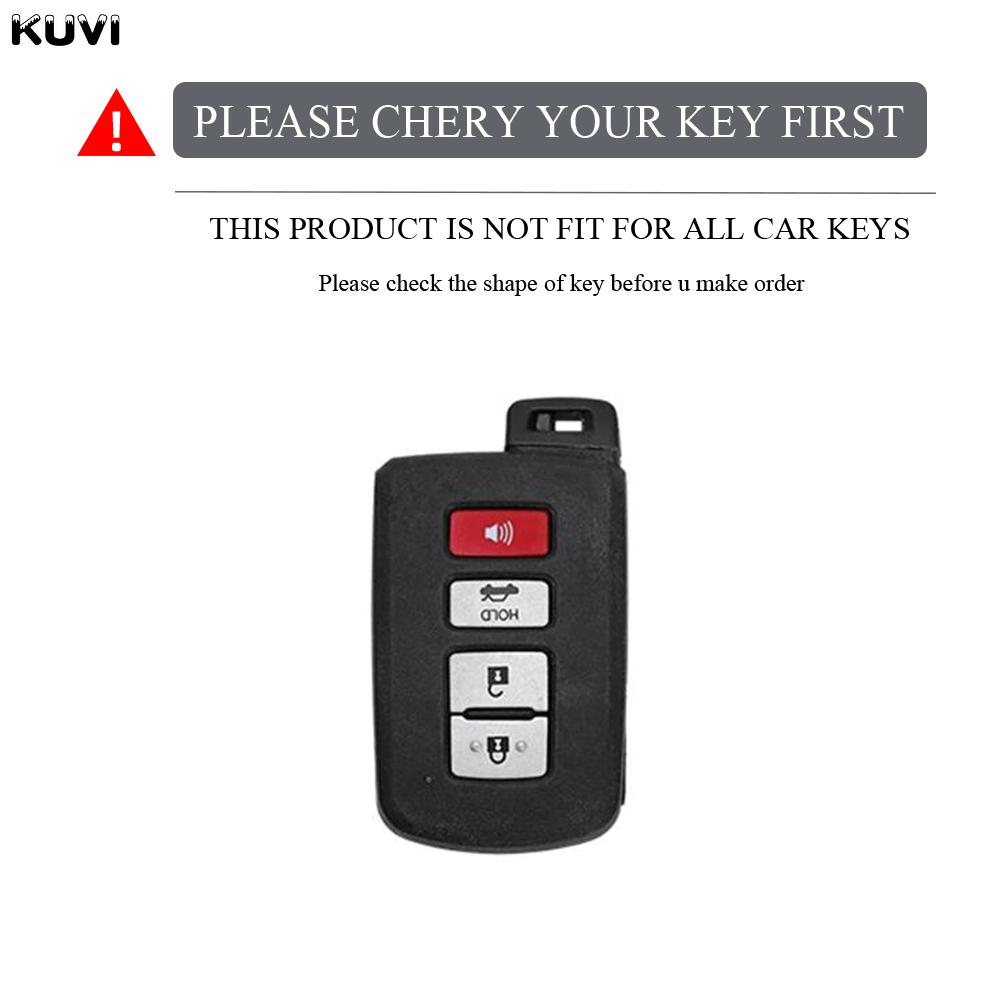 ТПУ 4 кнопки Чехол-футляр для брелока автомобильного ключа Для Toyota Camry Corolla Rav4 Highlander Avalon - Держатель-оболочка Аксессуары