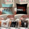Сериал Психологический CCriminal mminds Наволочка Наволочка Короткий Плюш Невидимая молния Комната Диван Наволочка