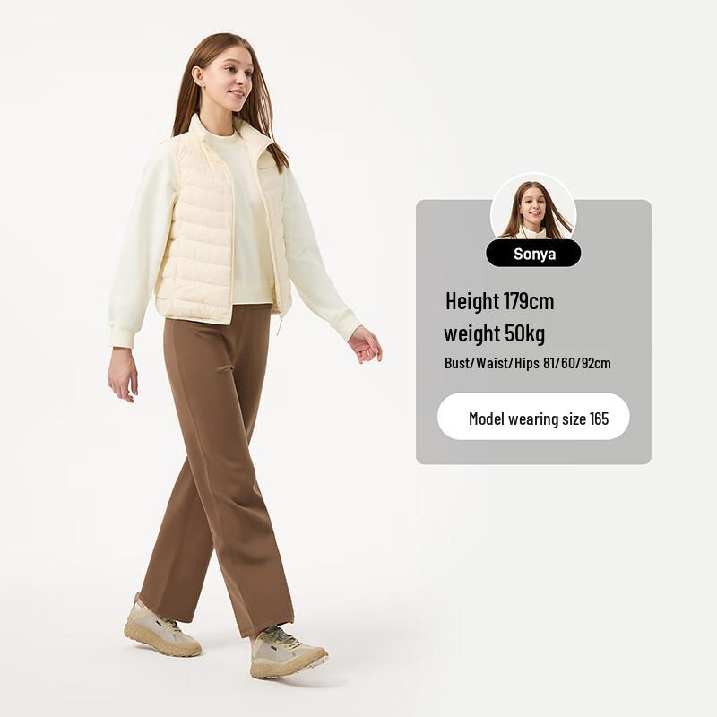 Tanboer Women's Lightweight Stand-Collar Down Vest TB5330102A