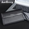 Baellerry Мужские сумки из искусственной кожи, длинные сумки для телефонов, винтажный дизайн, держатель для карт, сумки для денег, кошелек для монет