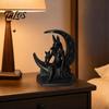 Сдержанный Высококлассный Декор 3D Печатная Фигурка Анубиса Луны, Статуя Древнеегипетской Мифологии, Тонкие Трехмерные Текстуры Темный Стиль Волк