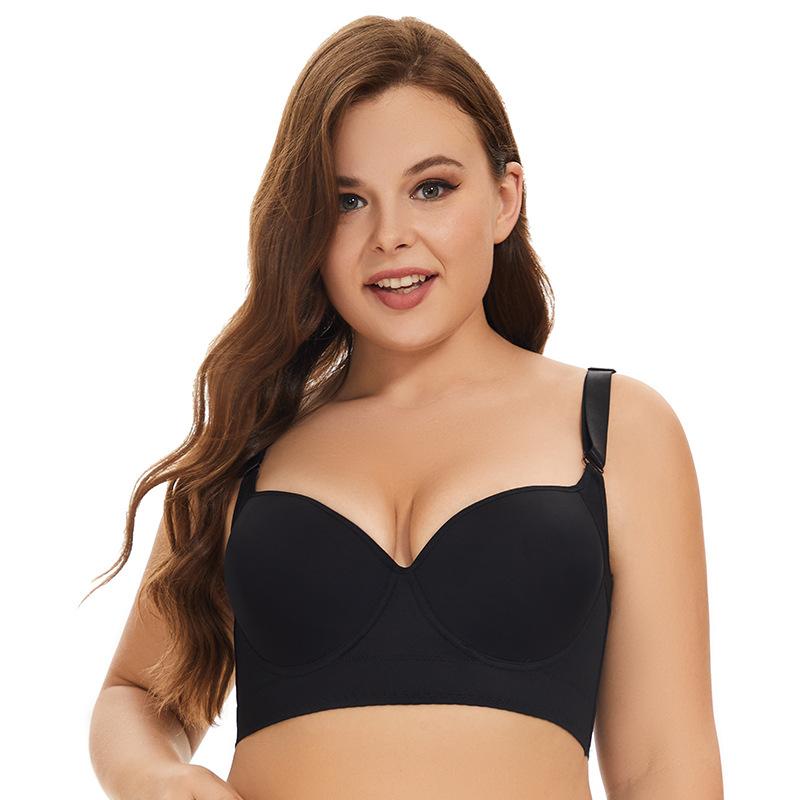 Smooth and Seamless Push-up Bra for Breast Correction and Sagging Prevention