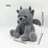 Gargoyle Teddy Bear Plush Stone Demon Stuffed Animal Gothic Halloween Decor Cute Soft Toy, 12 Inch