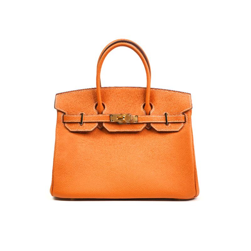 2025 Top-Grade Cowhide Women's Bag Luxury Leather Handbag Fashion Genuine Leather Women's Bag Classic Hundred Styles Handbag