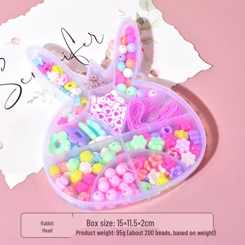 Игрушки из бисера ручной работы: Набор для изготовления украшений для девочек «Сделай сам» с креативными браслетами и ожерельями-пазлами