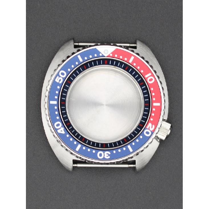Корпус для дайверских часов 45 мм из нержавеющей стали 316L Для Turtle Abalone Seiko NH35 NH36 NH38 NH34 Механизм 28,5 мм Циферблат Сапфировое стекло 120 кликов