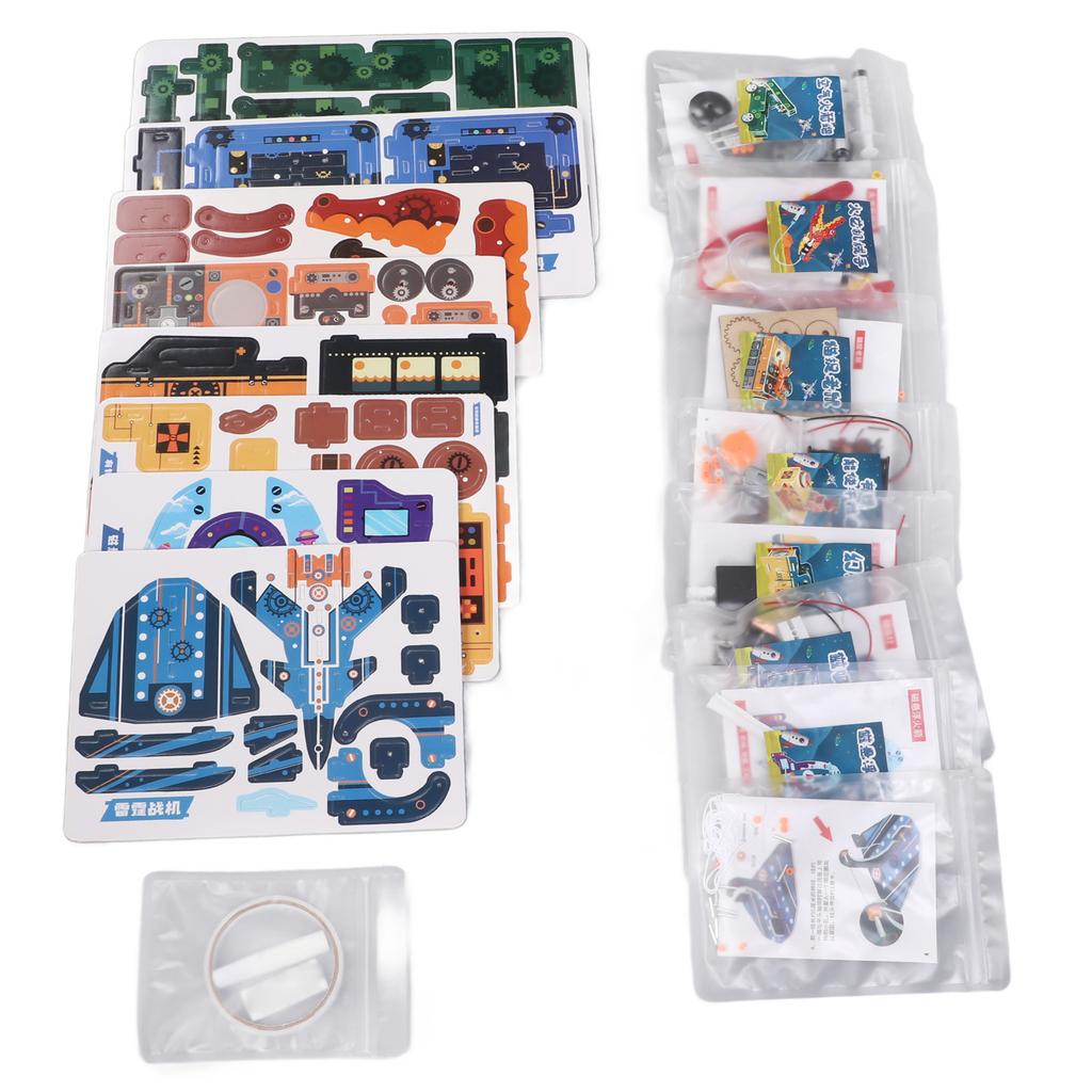 STEAM Kit Наука Технология Инженерное искусство Математика Дети Образовательная игрушка для строительства DIY Проекты