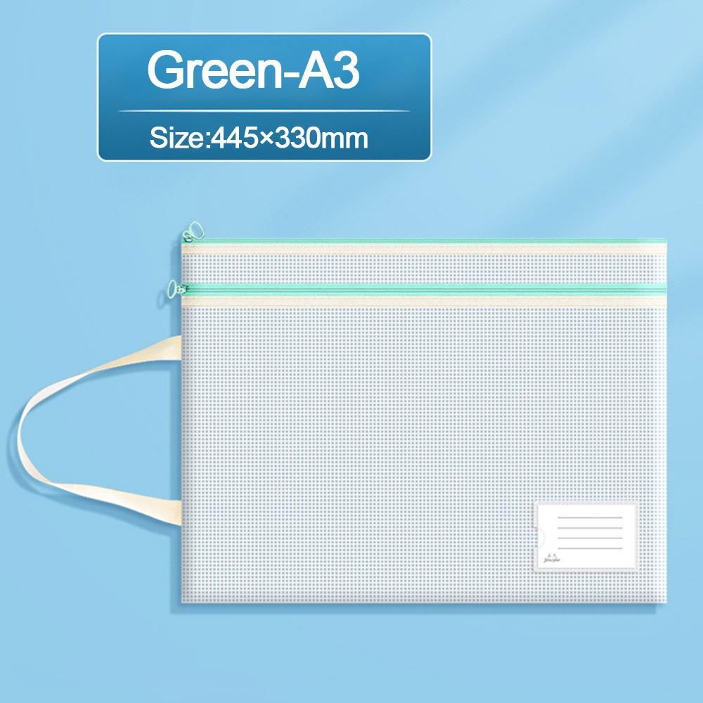 Папка для документов A3/A4 Прозрачная сетчатая сумка для хранения Новая классификация Папка для файлов