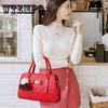 Handbag Women Bags Zipper Crossbody Bags Shoulder Bag Casual Shell Tote with Hairball Ornaments