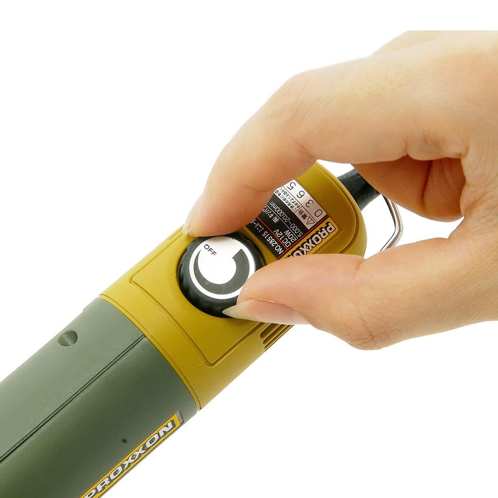 Proxxon Mini Router MM50N Main Unit Only Sold 12V, (Transformer Separately), No. 28515-N