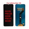 LCD Screen For Infinix Hot 10i X659B LCD Display Touch Screen Digitizer Full Assembly Replacement