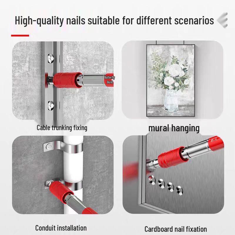Мини-потолочная пластина 7,3 мм с гвоздем и трубным зажимом